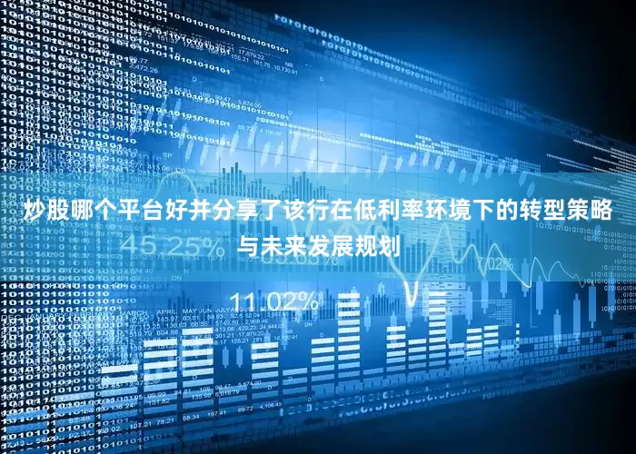 炒股哪个平台好并分享了该行在低利率环境下的转型策略与未来发展规划
