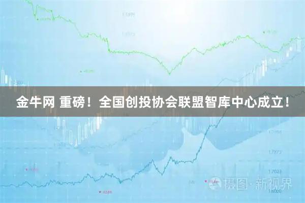 金牛网 重磅！全国创投协会联盟智库中心成立！