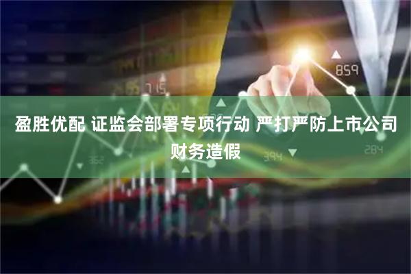 盈胜优配 证监会部署专项行动 严打严防上市公司财务造假
